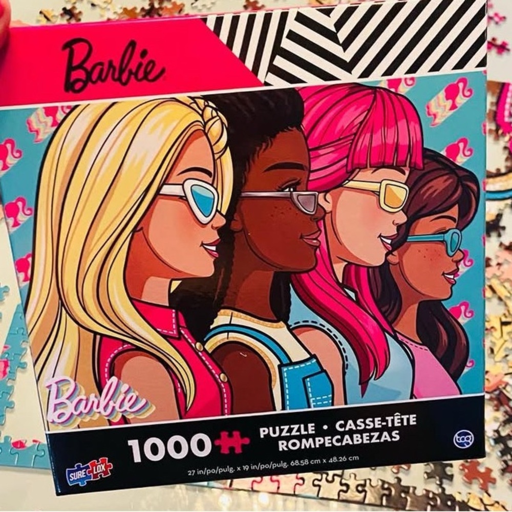 Barbie Puzzle with Vibrant Characters